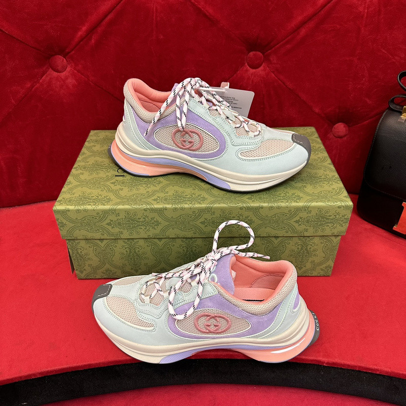 G*u*i run lace-up sneakers