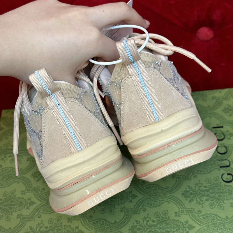 G*u*i run lace-up sneakers
