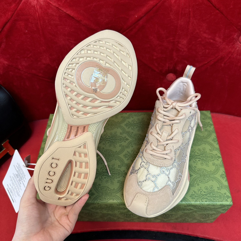 G*u*i run lace-up sneakers